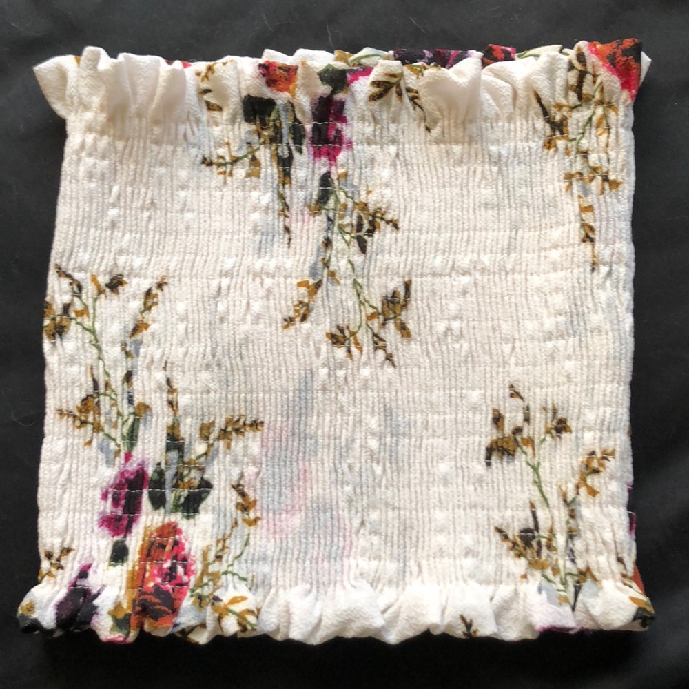 Romwe flower bandeau tip